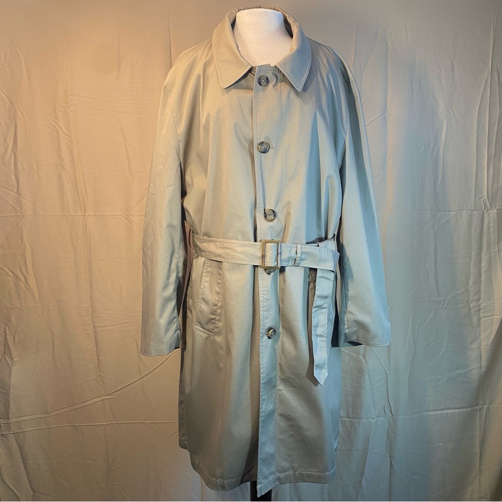 Stafford Performance Beige Trench Coat With Removable Thermal Lining